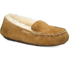 Women's Ansley Moccasin Slippers-Chestnut